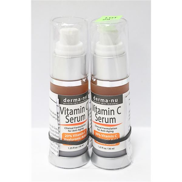 2 BOTTLES OF VITAMIN C SERUM FOR ANTI-AGING