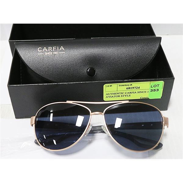 AUTHENTIC CARFIA SINCE 1981 AVIATOR STYLE