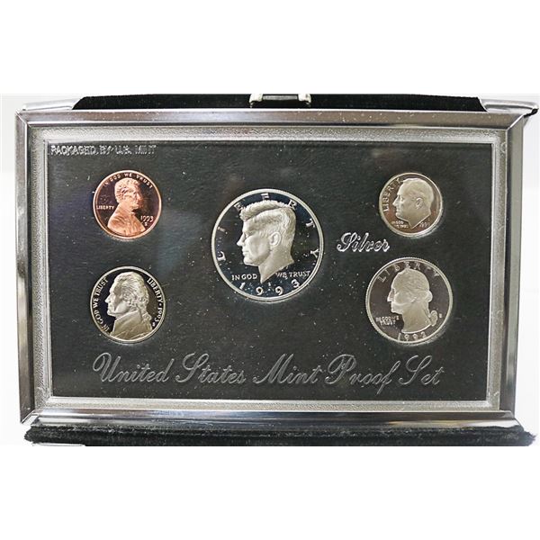 OVER 1/2 OZ 90% SILVER 1993 USA PREMIER PROOF SET