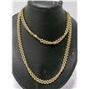 Image 1 : 31" HEAVILY GOLD PLATED CHAIN