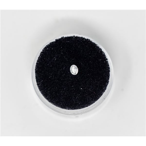 .16 CARAT NATURAL WHITE DIAMOND APPRAISED $430