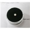 Image 1 : .20 CARAT NATURAL WHITE DIAMOND APPRAISED $430