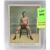 Image 1 : 1910 MECCA BOXING CARD CHARLIE GOLDMAN