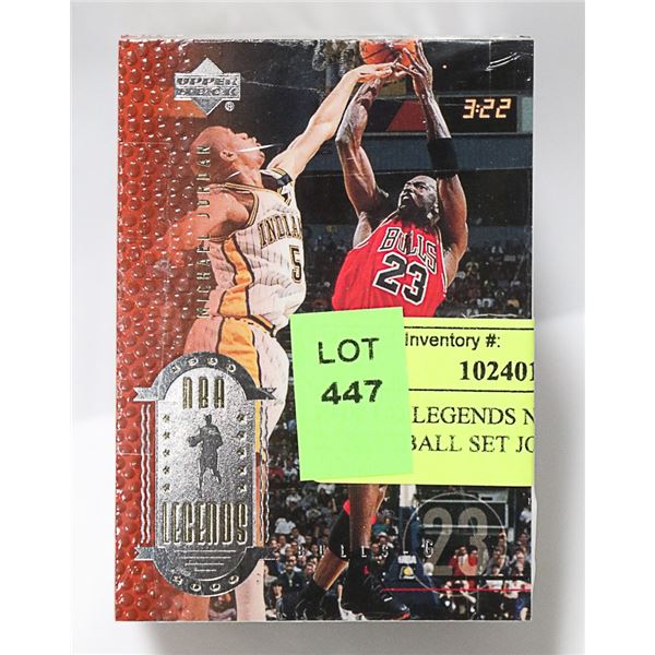 99-00 UD LEGENDS NBA BASKETBALL SET JORDAN 1-90