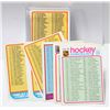 Image 1 : 60 PLUS UN-MARKED NHL CHECKLIST CARDS HIGH GRADE