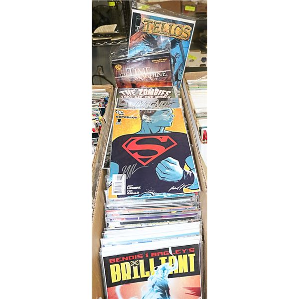 LONG BOX OF ASSORTED COMICS