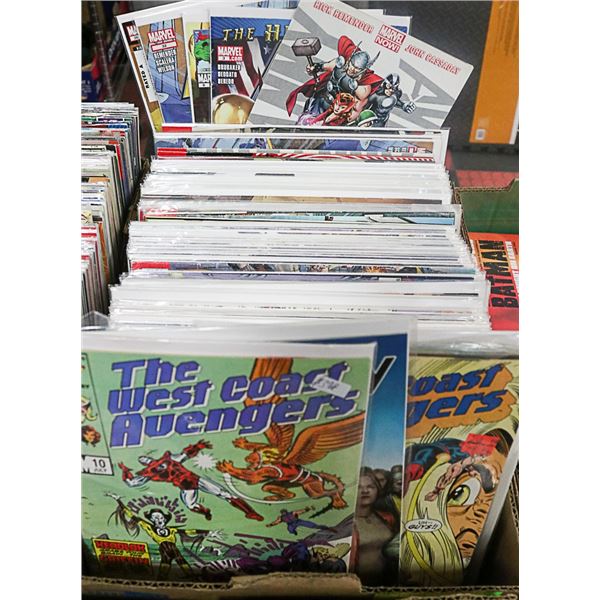 BOX OF AVENGERS COMICS