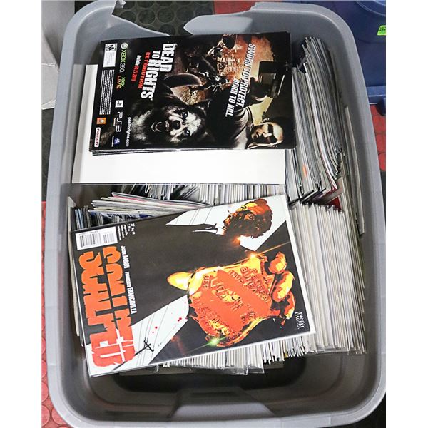 TOTE OF ASSORTED COMICS