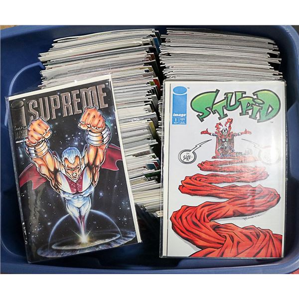 TOTE OF ASSORTED COMICS