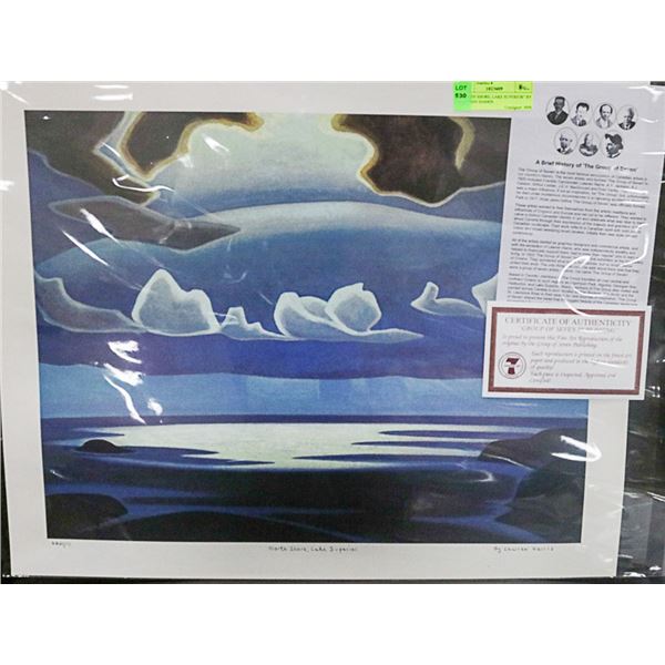 "NORTH SHORE, LAKE SUPERIOR" BY LAWREN HARRIS