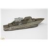 Image 1 : 6" CRUISE SHIP PEWTER LIGHTER