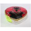 Image 1 : ALBANIAN FLAG GLASS TRINKET BOX