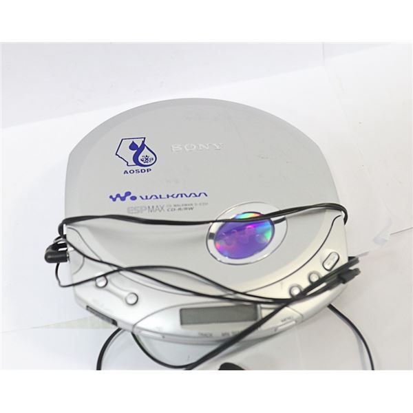 SONY WALKMAN PORTABLE CD PLAYER