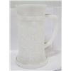 Image 1 : MILK GLASS MUG WITH PUB TAVERN SCENE
