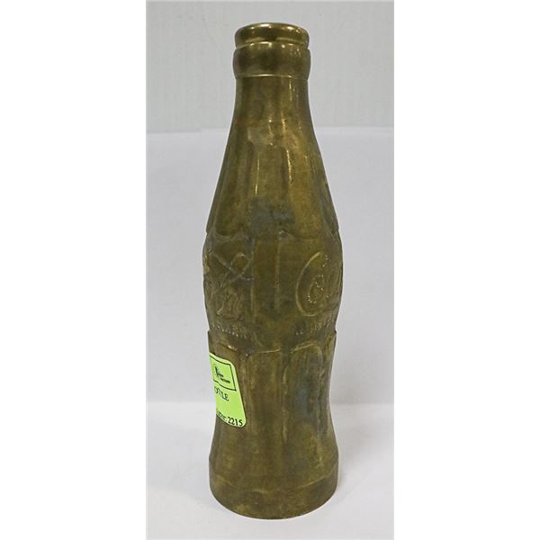 SOLID BRASS COCA COLA BOTTLE