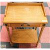 Image 1 : 2 TIER ENTRY / SIDE TABLE WITH DRAWER