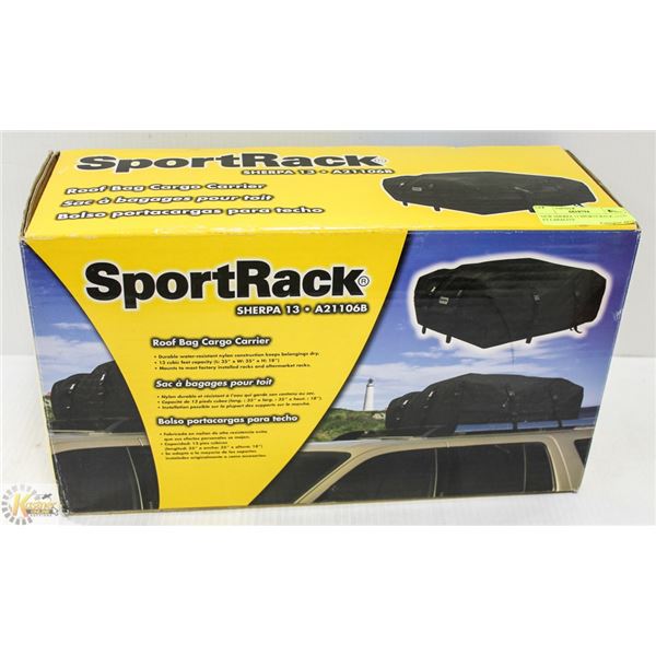 NEW SHERPA 13 SPORTS RACK 13 CU FT CAPACITY