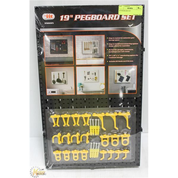 19" PEGBOARD SET