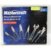 Image 1 : NEW MASTERCRAFT 6PC PLIERS & WRENCH SET