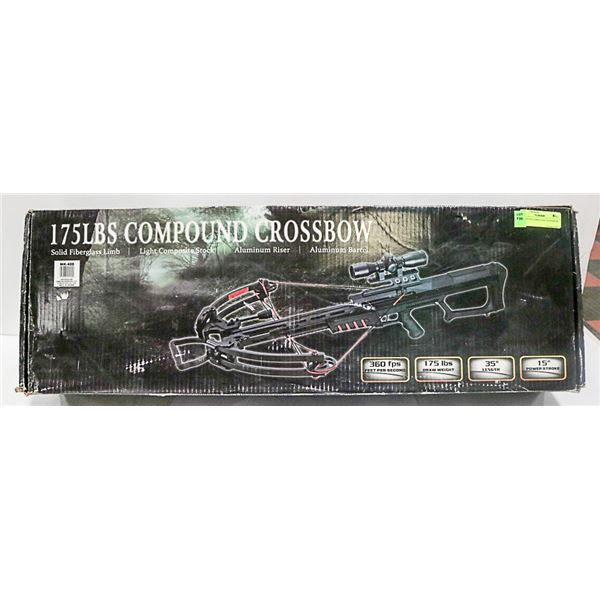 175 POUND COMPOUND CROSSBOW