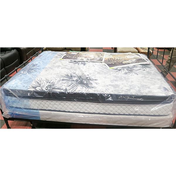 NEW QUEEN SIZE EURO TOP MATTRESS & BOXSPRING SET