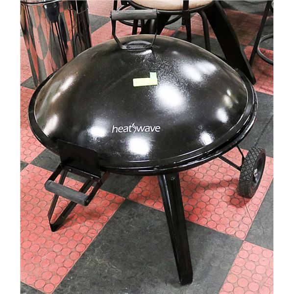 FIRE PIT - HEAT WAVE - ON WHEELS