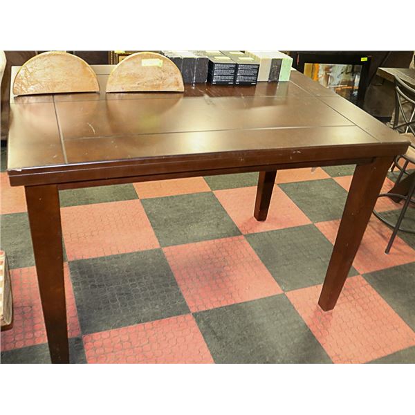 TALL KITCHEN TABLE WITH LEAF