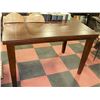 Image 1 : TALL KITCHEN TABLE WITH LEAF