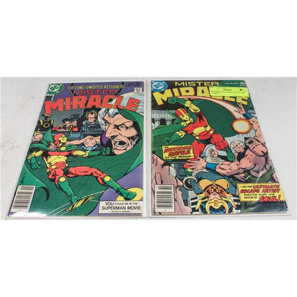 MR MIRACLE #19 & 20 COLLECTOR COMICS
