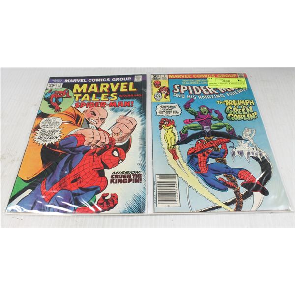 MARVEL TALES #52 & SPIDERMAN & FRIENDS #1