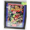 Image 1 : MS MARVEL #1 KEY ISSUE, FRAMED