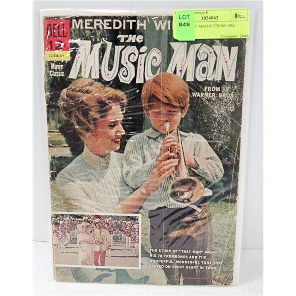 THE MUSIC MAN #1 FROM 1962