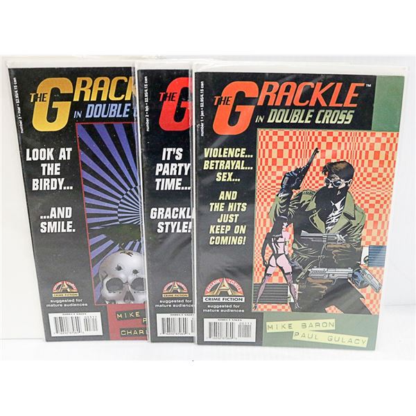 THE CRACKLE IN DOUBLE CROSS #1-4