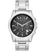 Image 1 : NEW ARMANI EXCHANGE 3-CHRONO BLACK DIAL MSRP $280