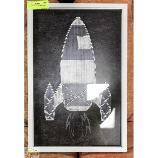 PILLOWFORT 12X18 STRING ART