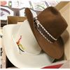 Image 1 : 2 BILTMORE WESTERN HATS (FELT) WHITE SIZE 7 1/4