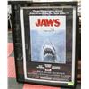 Image 1 : VINTAGE NUMBERED JAWS POSTER 75/155 IN