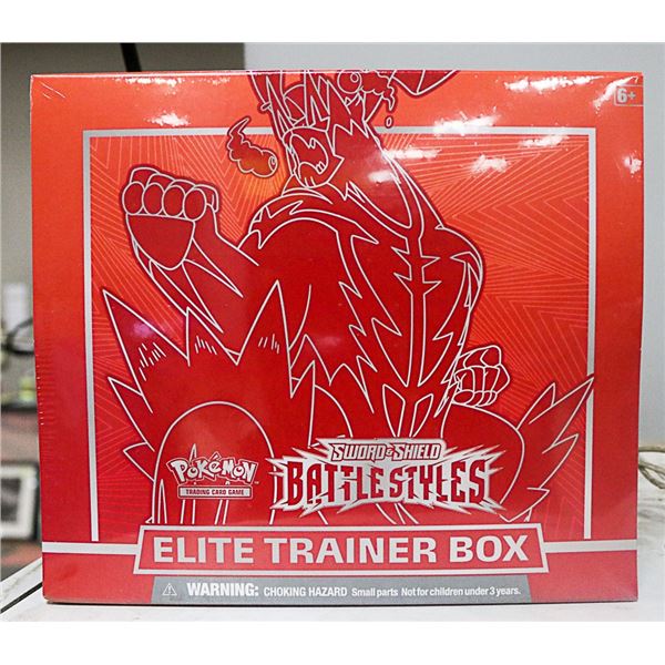 POKEMON BATTLE STYLES ELITE TRAINER BOX NEW SEALED