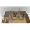 Image 1 : 4 PC LIMITED EDITION DISNEY GLASS WITH ETCHINGS