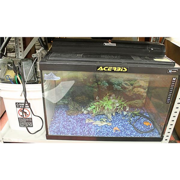 HAGEN AQUARIUM WITH ACCESSORIES