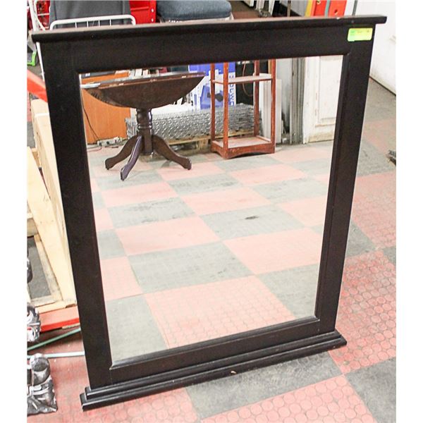 LARGE ESTATE WOODEN MIRROR