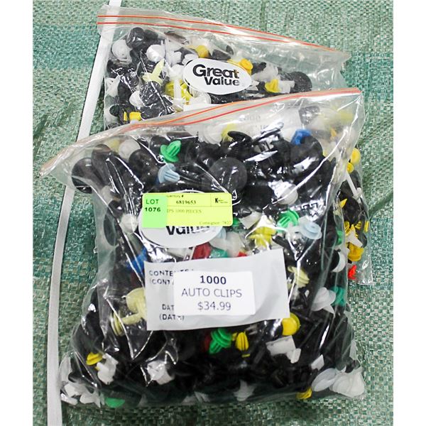 AUTO CLIPS 1000 PIECES