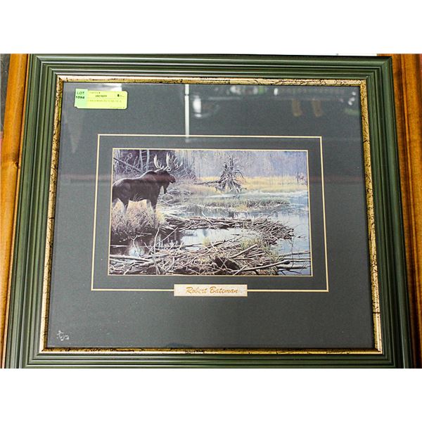 ROBERT BATEMAN PICTURE OF A  MOOSE
