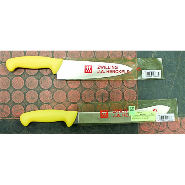 2 ZWILLING J.A. HENCKLES PROFESSIONAL BUTCHER