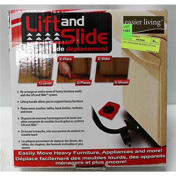 LIFT AND SLIDE MOVING SYSTEM
