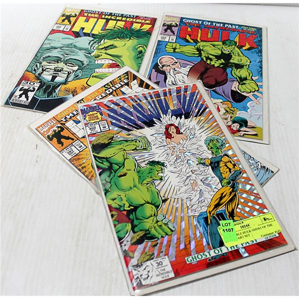 INCREDIBLE HULK GHOST OF THE PAST 4 PART SET