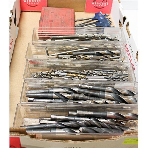 HUGE LOT OF MOSTLY H/S DRILL BITS