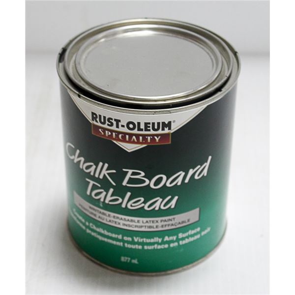 ALMOST FULL QUART OF CHALKBOARD PAINT