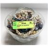 Image 1 : GLASS BOWL OF ASSORTED JEWELRY
