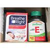 Image 1 : UNOPENED BOX OF BREATHE RIGHT NASAL STRIPS,